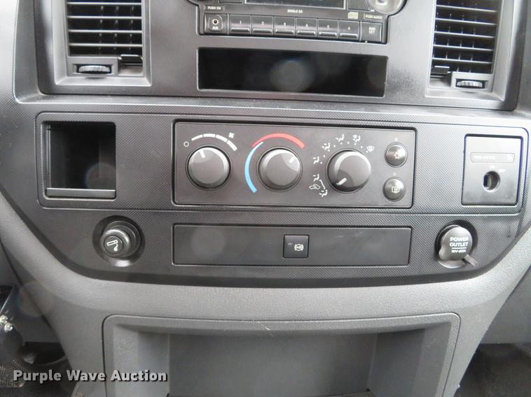 image for item DG3869 2008 Dodge Ram 5500HD utility truck with crane