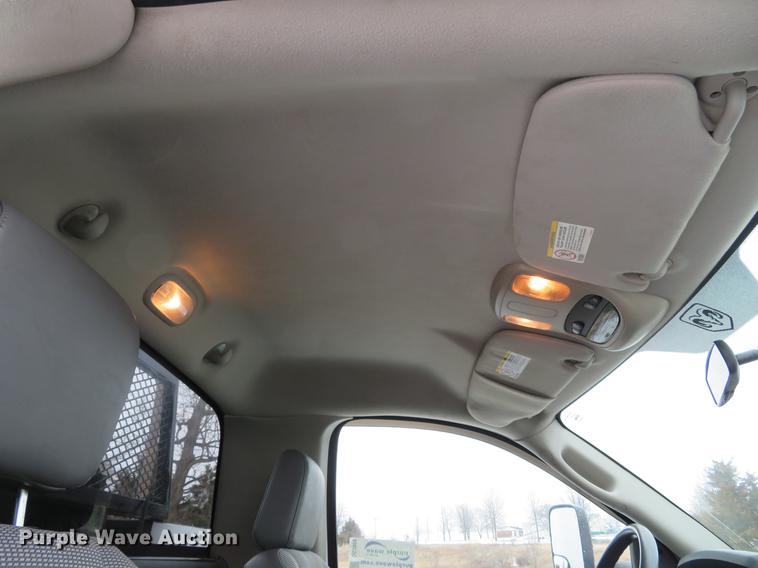 image for item DG3869 2008 Dodge Ram 5500HD utility truck with crane