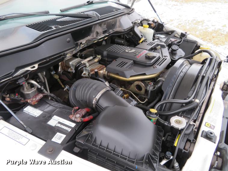 image for item DG3869 2008 Dodge Ram 5500HD utility truck with crane