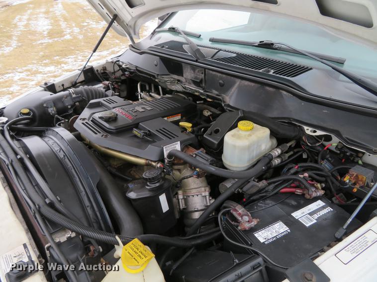 image for item DG3869 2008 Dodge Ram 5500HD utility truck with crane