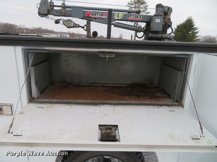 image for item DG3869 2008 Dodge Ram 5500HD utility truck with crane