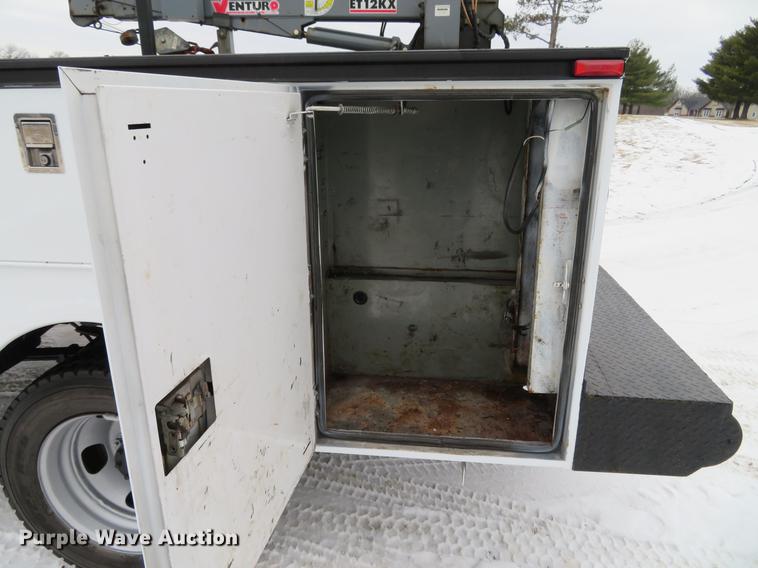 image for item DG3869 2008 Dodge Ram 5500HD utility truck with crane