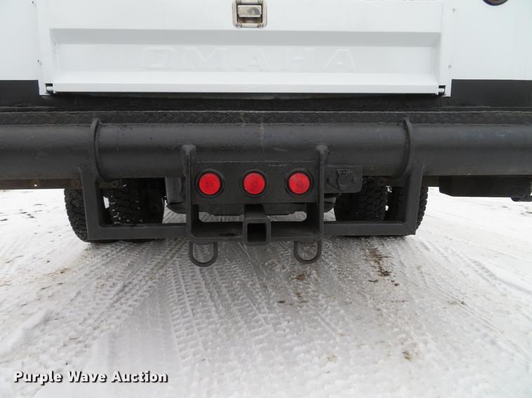 image for item DG3869 2008 Dodge Ram 5500HD utility truck with crane