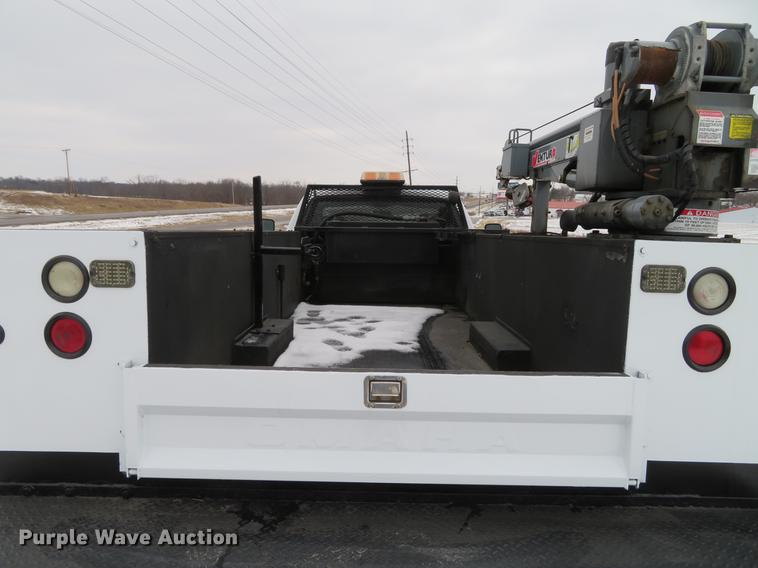 image for item DG3869 2008 Dodge Ram 5500HD utility truck with crane