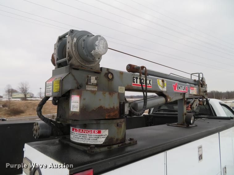 image for item DG3869 2008 Dodge Ram 5500HD utility truck with crane