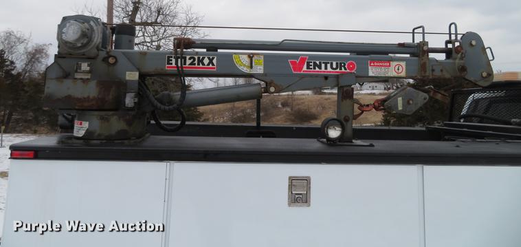 image for item DG3869 2008 Dodge Ram 5500HD utility truck with crane