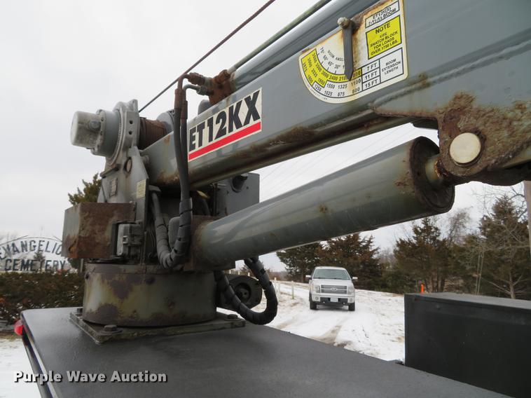 image for item DG3869 2008 Dodge Ram 5500HD utility truck with crane