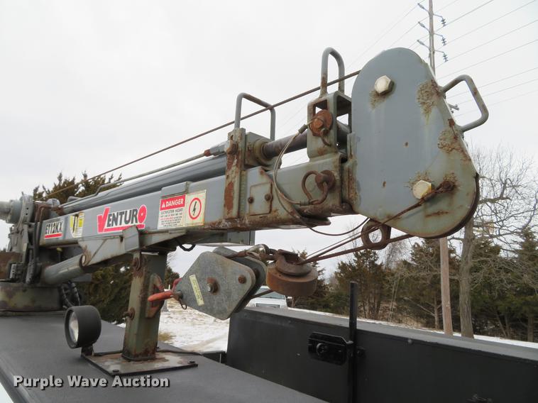 image for item DG3869 2008 Dodge Ram 5500HD utility truck with crane