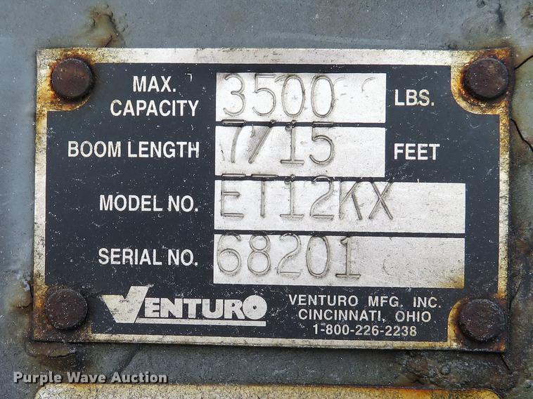 image for item DG3869 2008 Dodge Ram 5500HD utility truck with crane