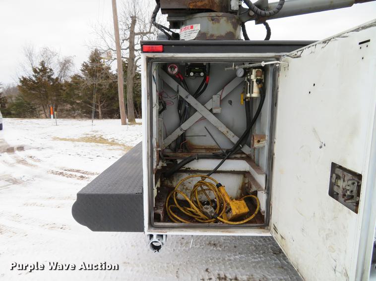 image for item DG3869 2008 Dodge Ram 5500HD utility truck with crane