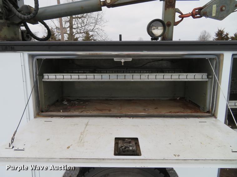 image for item DG3869 2008 Dodge Ram 5500HD utility truck with crane