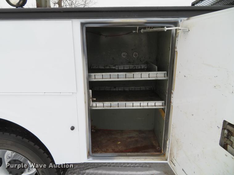 image for item DG3869 2008 Dodge Ram 5500HD utility truck with crane