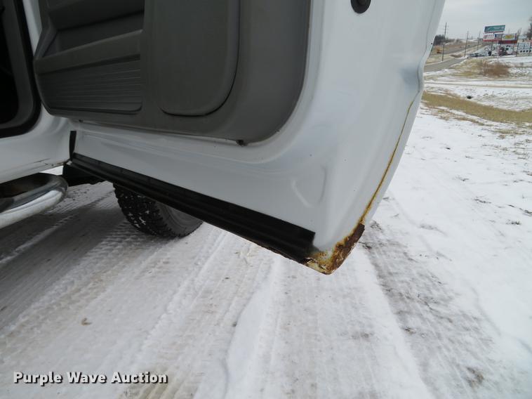 image for item DG3869 2008 Dodge Ram 5500HD utility truck with crane