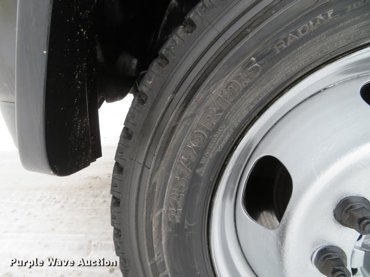 image for item DG3869 2008 Dodge Ram 5500HD utility truck with crane