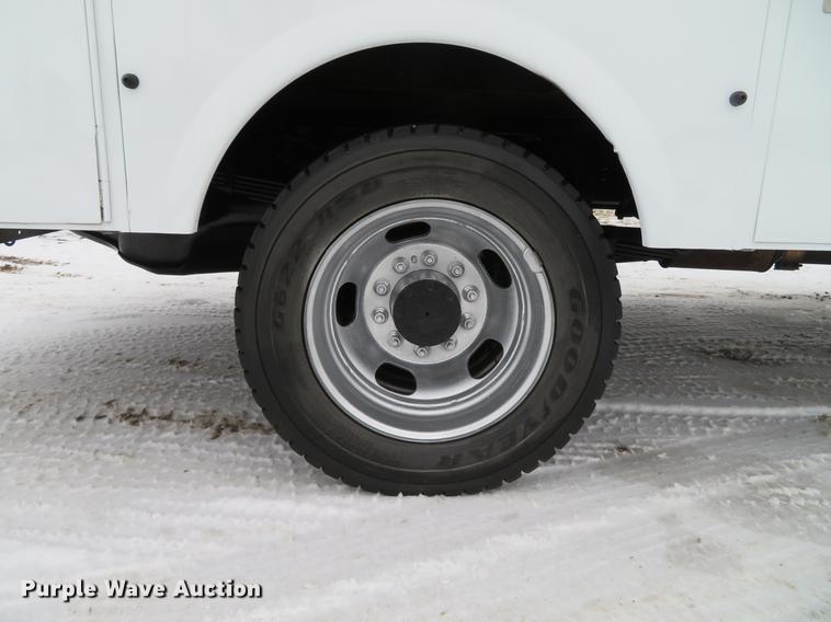 image for item DG3869 2008 Dodge Ram 5500HD utility truck with crane