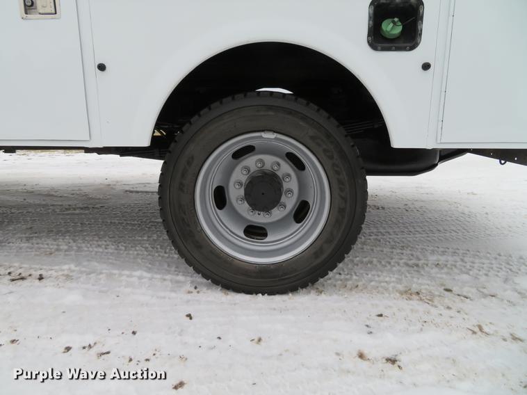 image for item DG3869 2008 Dodge Ram 5500HD utility truck with crane