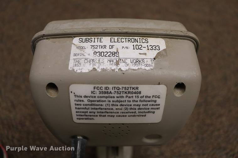 image for item DR9191 Subsite Electronics 752TKR DG locating system