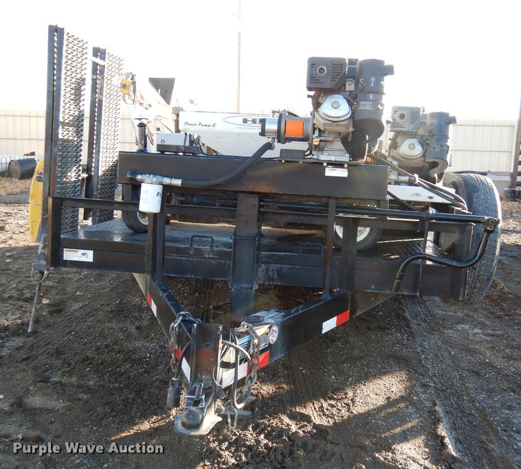 image for item EA9143 2013 H&H Mini Mud Jacking trailer