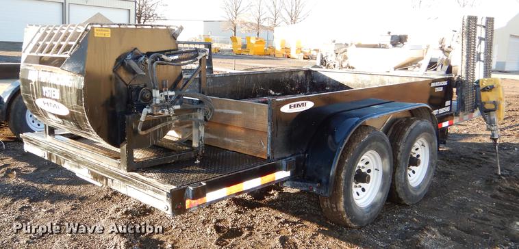 image for item EA9143 2013 H&H Mini Mud Jacking trailer