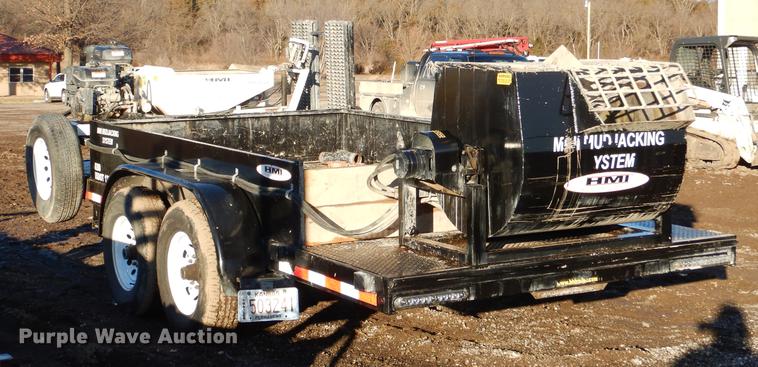 image for item EA9143 2013 H&H Mini Mud Jacking trailer