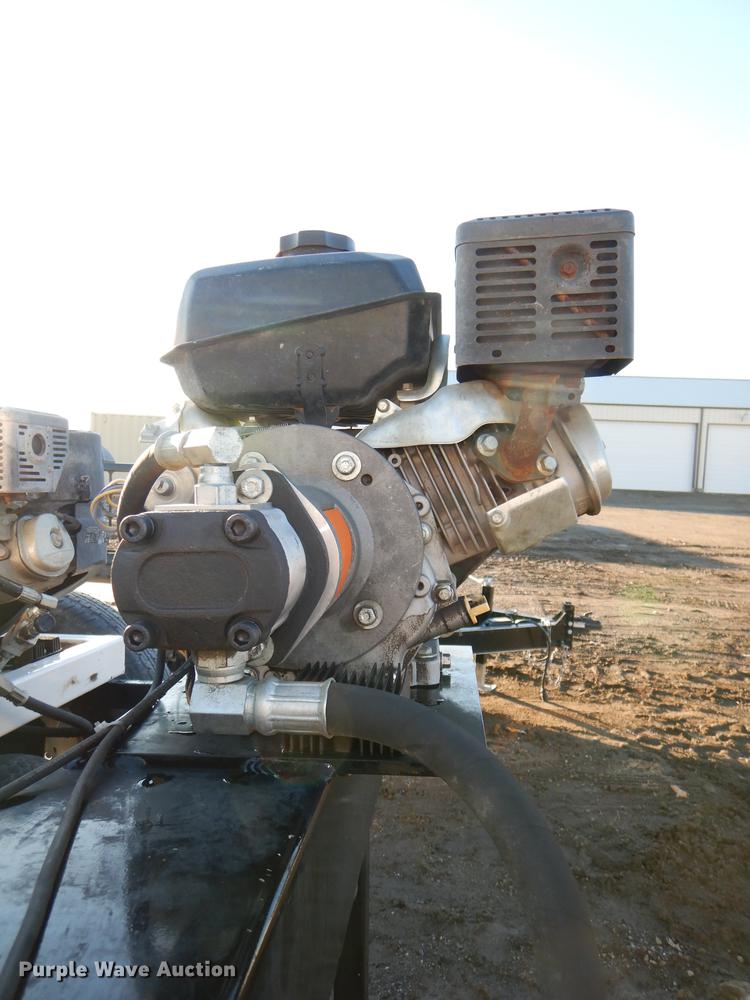 image for item EA9143 2013 H&H Mini Mud Jacking trailer