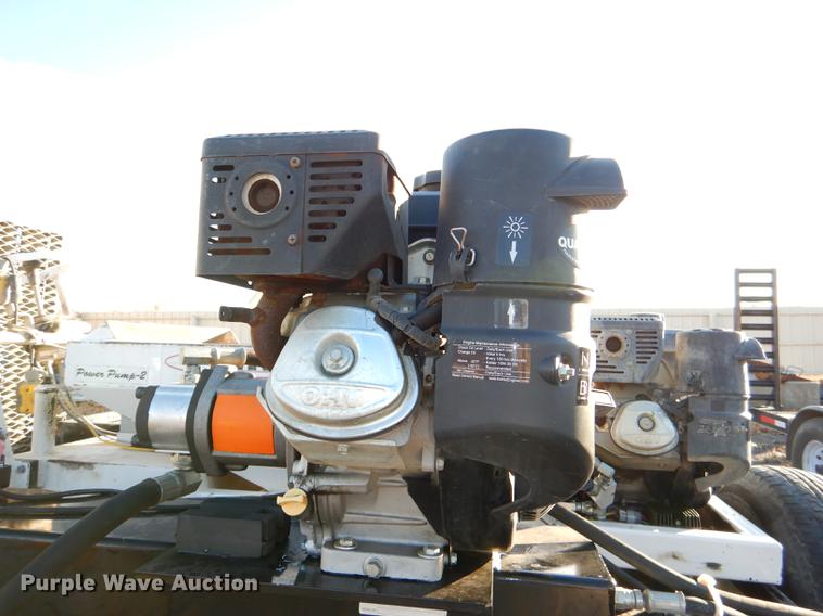 image for item EA9143 2013 H&H Mini Mud Jacking trailer