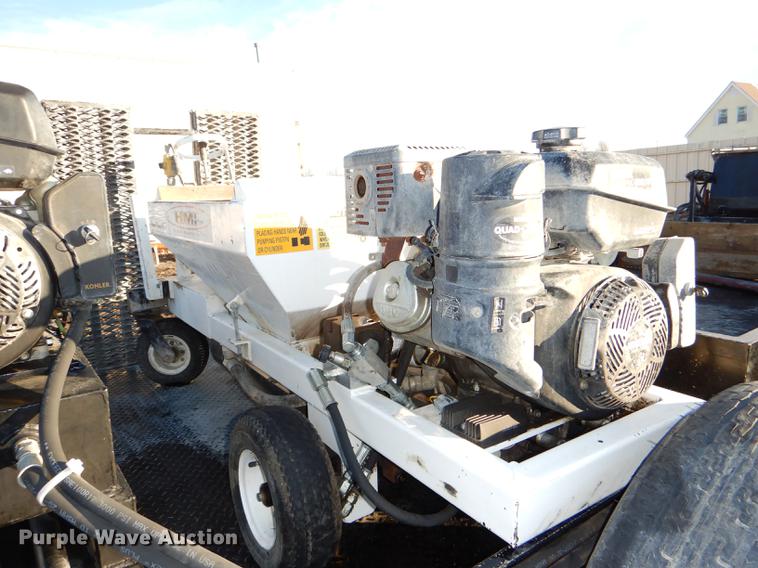 image for item EA9143 2013 H&H Mini Mud Jacking trailer