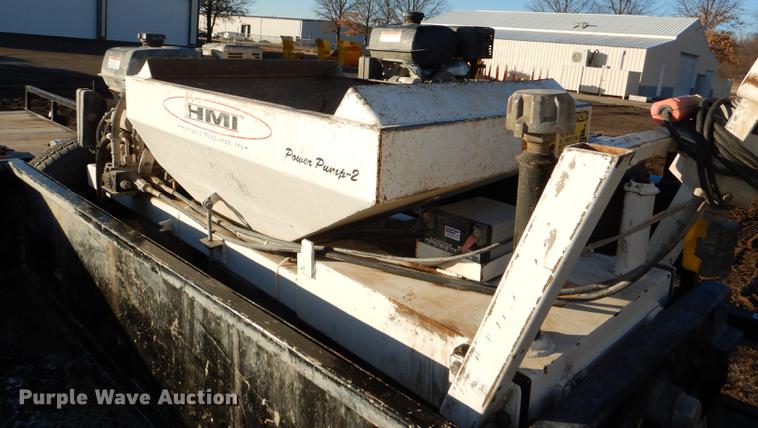 image for item EA9143 2013 H&H Mini Mud Jacking trailer