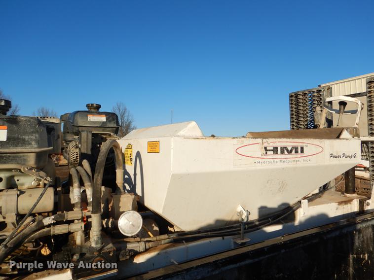 image for item EA9143 2013 H&H Mini Mud Jacking trailer