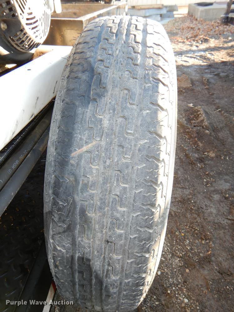 image for item EA9143 2013 H&H Mini Mud Jacking trailer