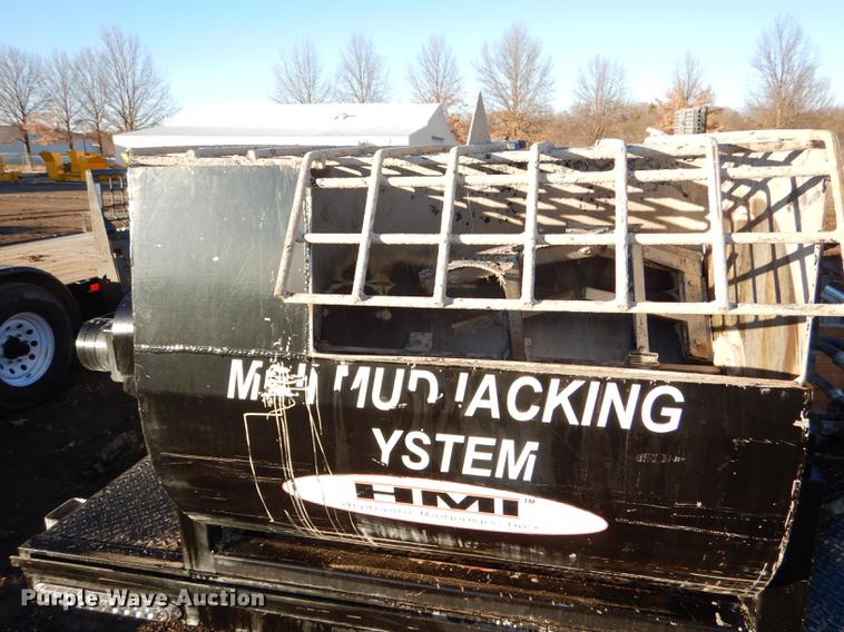 image for item EA9143 2013 H&H Mini Mud Jacking trailer