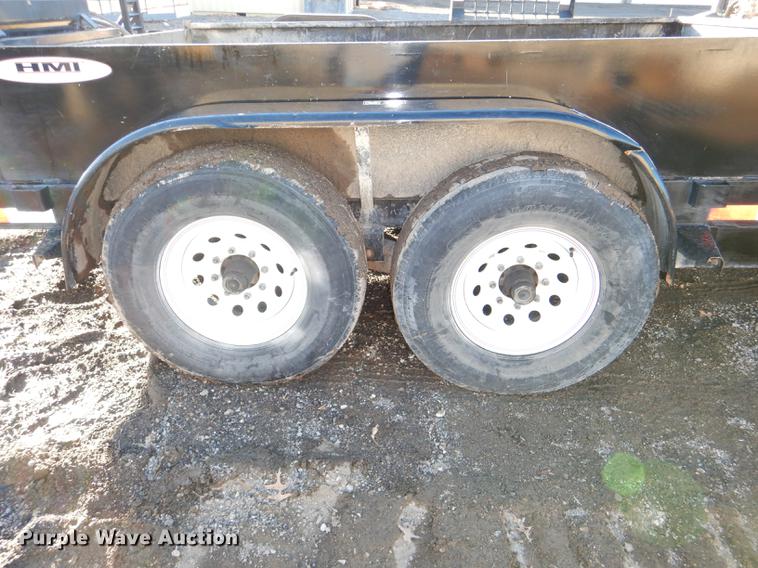 image for item EA9143 2013 H&H Mini Mud Jacking trailer