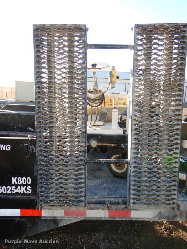 image for item EA9143 2013 H&H Mini Mud Jacking trailer