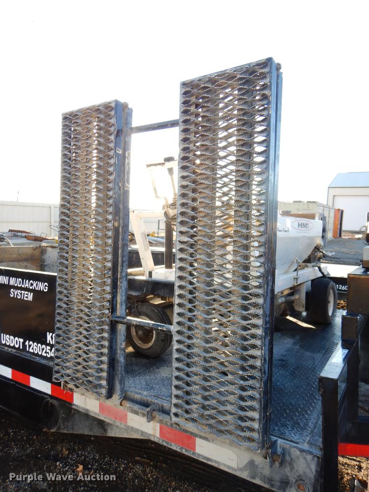 image for item EA9143 2013 H&H Mini Mud Jacking trailer
