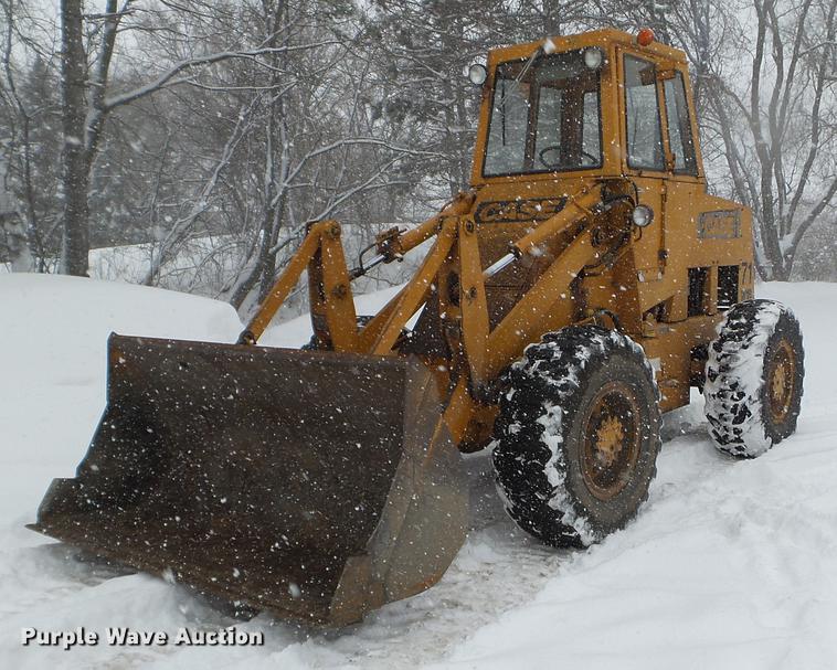 image for item EW9946 1971 Case W18 wheel loader