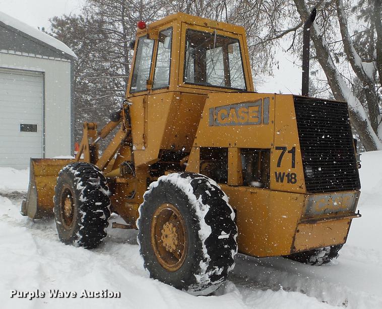 image for item EW9946 1971 Case W18 wheel loader