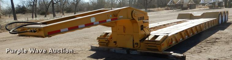 image for item FA9259 1994 Load King PHD 80/100-3 low boy equipment trailer