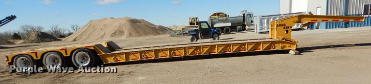 image for item FA9259 1994 Load King PHD 80/100-3 low boy equipment trailer