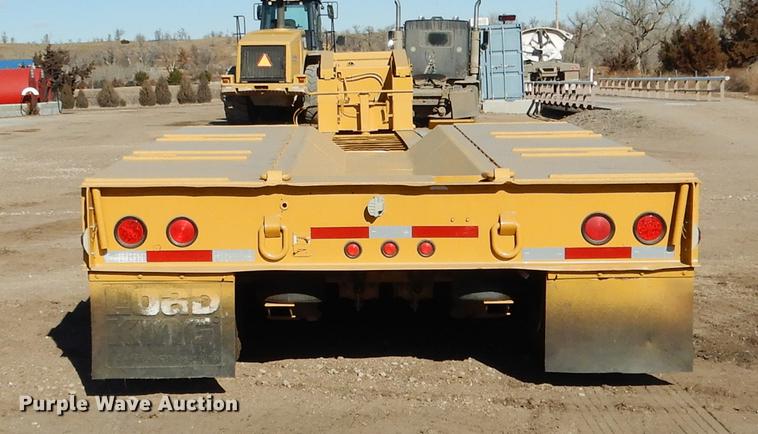 image for item FA9259 1994 Load King PHD 80/100-3 low boy equipment trailer
