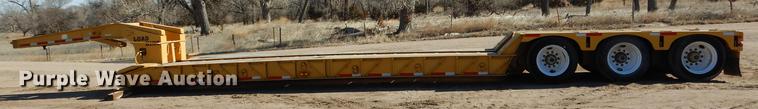 image for item FA9259 1994 Load King PHD 80/100-3 low boy equipment trailer