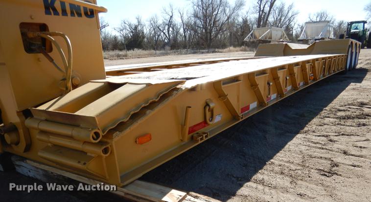 image for item FA9259 1994 Load King PHD 80/100-3 low boy equipment trailer