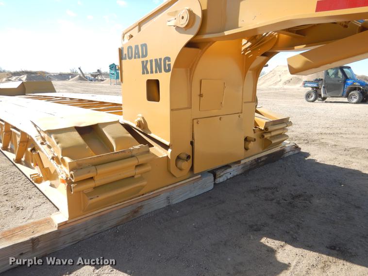 image for item FA9259 1994 Load King PHD 80/100-3 low boy equipment trailer