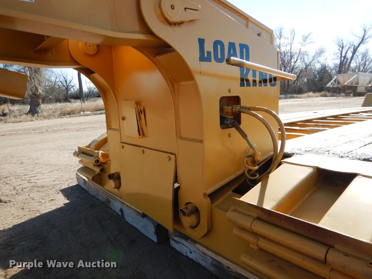 image for item FA9259 1994 Load King PHD 80/100-3 low boy equipment trailer