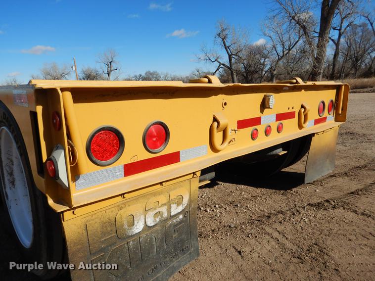 image for item FA9259 1994 Load King PHD 80/100-3 low boy equipment trailer