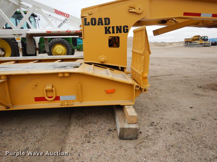 image for item FA9259 1994 Load King PHD 80/100-3 low boy equipment trailer