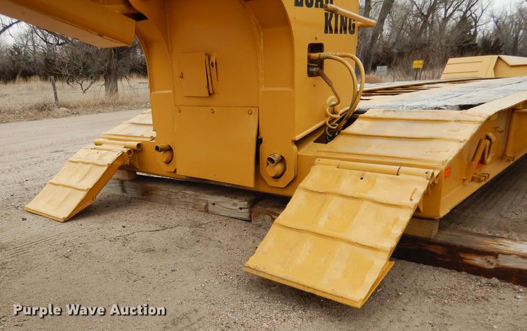 image for item FA9259 1994 Load King PHD 80/100-3 low boy equipment trailer