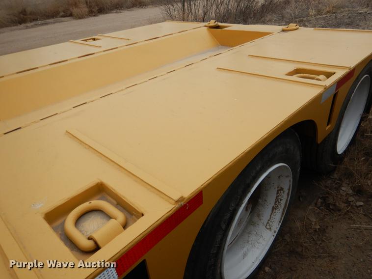 image for item FA9259 1994 Load King PHD 80/100-3 low boy equipment trailer