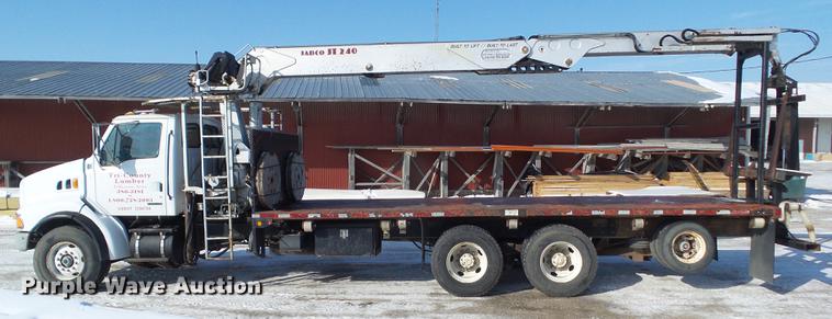 image for item L5735 2000 Sterling LT9500 crane truck