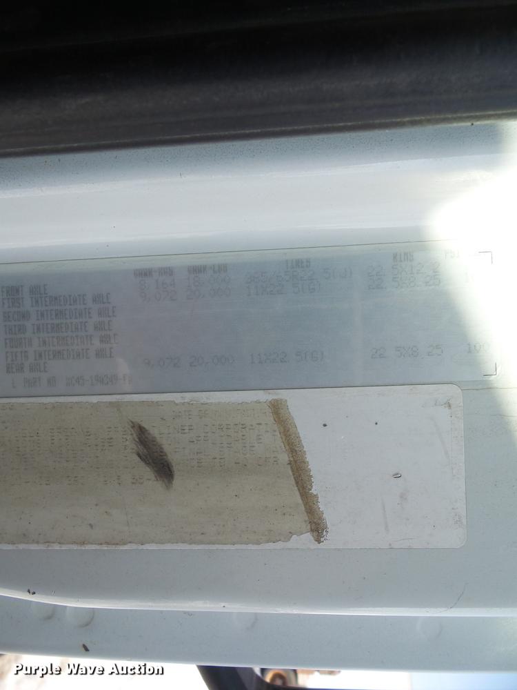 image for item L5735 2000 Sterling LT9500 crane truck