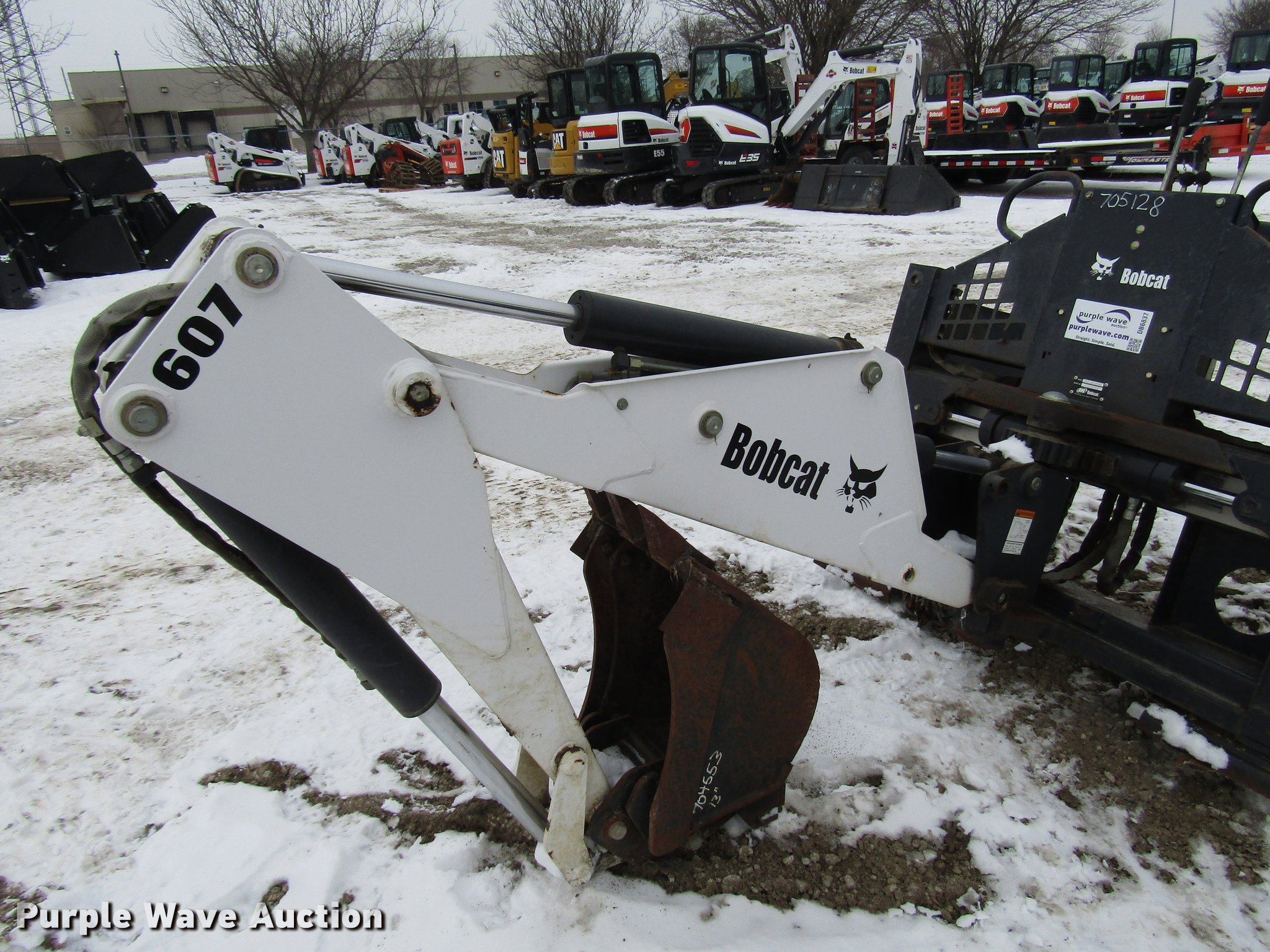 Bobcat 607 skid steer backhoe attachment in Olathe, KS Item DB6837